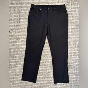 Greg Norman Collection Black Chinos